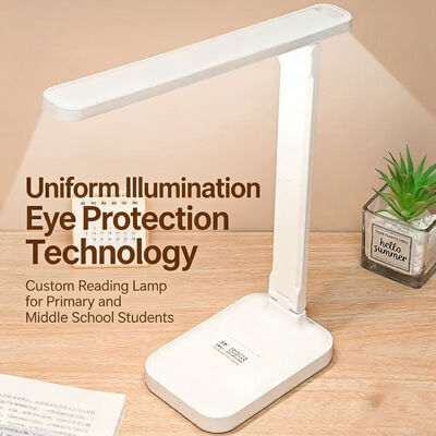 Lampe de table magnétique certifiée CE FCC avec jusqu'à 8 heures d'autonomie pour les besoins d'éclairage de bureau, d'étude et de maison