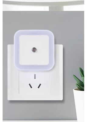 Veilleuses Led à Induction automatique, lampe de chevet à économie d'énergie, veilleuse multicolore pour chambre à coucher