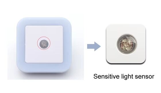 Sensor LED Lampes de nuit à côté du lit Lampes économes en énergie Lampes de nuit multicolores pour chambre