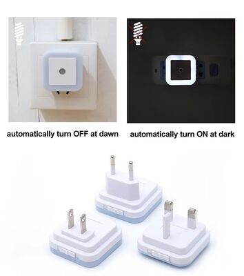 Sensor LED Lampes de nuit à côté du lit Lampes économes en énergie Lampes de nuit multicolores pour chambre