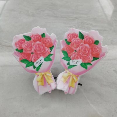 Veilleuse d'intérieur à brancher avec interrupteur Marche/Arrêt, parfaite pour l'éclairage nocturne dans les chambres, les couloirs et les cuisines