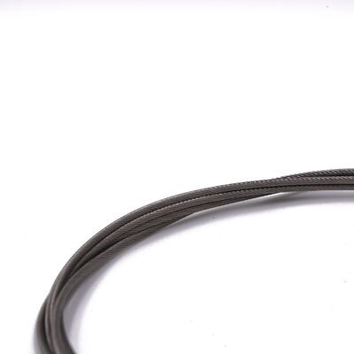 Fil d'acier inoxydable à haute flexibilité avec revêtement en nylon