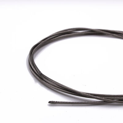 Fil d'acier inoxydable à haute flexibilité avec revêtement en nylon