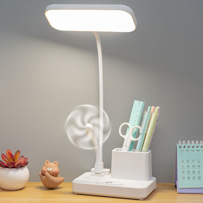 Lampe de bureau LED idéale pour chambre d'étude, chambre à coucher, solution d'éclairage à luminosité réglable et économe en énergie
