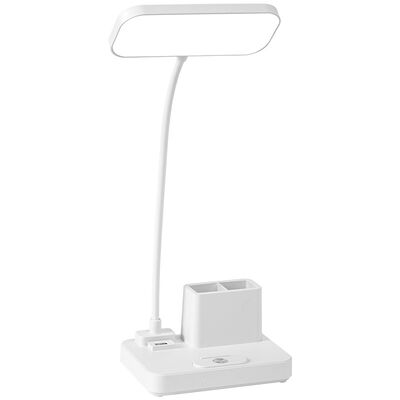 Lampe de bureau rechargeable avec plusieurs niveaux de luminosité Lumière de bureau LED rechargeable Idéal pour le travail et la lecture