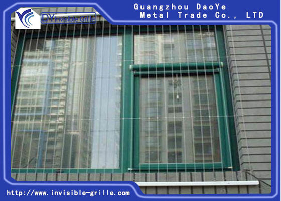 316 filet de protection en acier pour balcon et fenêtre grille invisible sécurité familiale en Chine