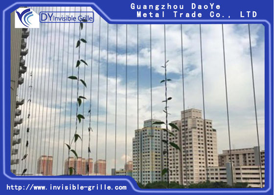 316 filet de protection en acier pour balcon et fenêtre grille invisible sécurité familiale en Chine