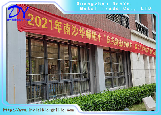 Grille de sécurité invisible Barrière de sécurité invisible conçue pour protéger efficacement les enfants et les animaux de compagnie tout en préservant leur esthétique