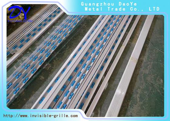 Aluminum Customized Invisible Safety Balcony Grill Size 6m Set Balcony Security Solution for Modern Architectural Designs