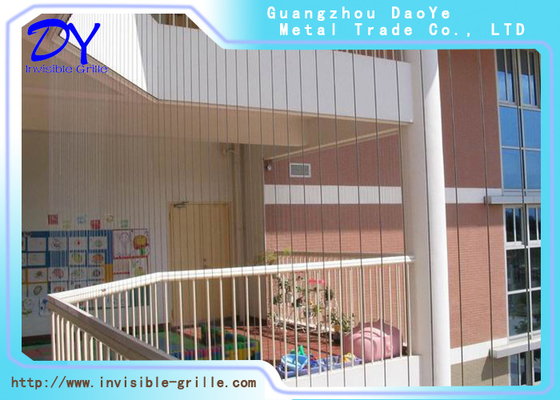 304 gril invisible de 316 balcons facilement maintenu pour l'école
