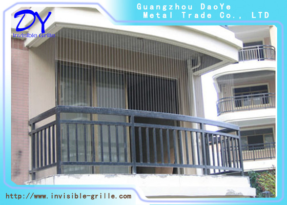 Acier inoxydable SS304 1.5mm épais net protecteur d'anti de vol gril invisible de balcon
