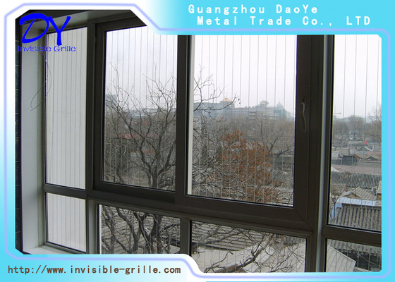 Grille invisible de balcon d'école antirouille résistant à 170 kg