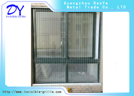 Fil d'acier protecteur invisible de gril de balcon de bureau anti- filet de vol