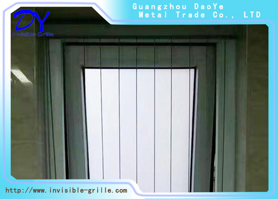 Grille de sécurité invisible durable Cadre en aluminium de 6 m de long