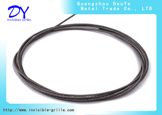 3.0mm grille en acier inoxydable pour balcon grille invisible DY