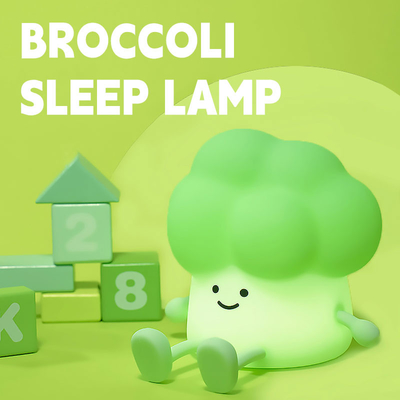 Lumière de nuit en silicone rechargeable lampe de chevet légumière à 3 niveaux de bronzage