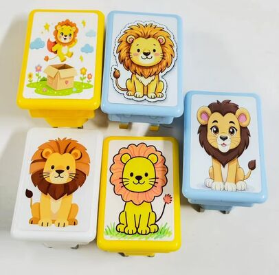 Cute lampe de nuit montée sur le mur LED douce lumière lumineuse Convient pour la chambre à coucher Les enfants chambre de la crèche décoration