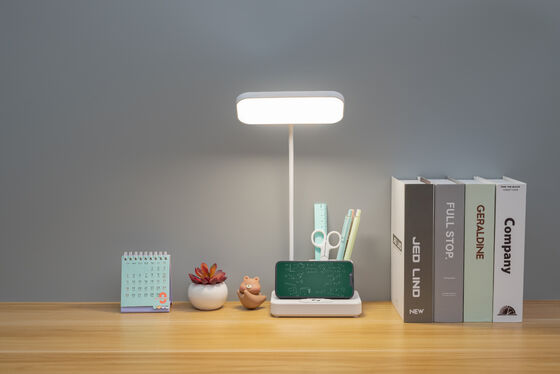 Battery Operated LED Table Lamp Perfect for Study Room Bedroom Featuring Adjustable Brightness and Long Battery Duration
