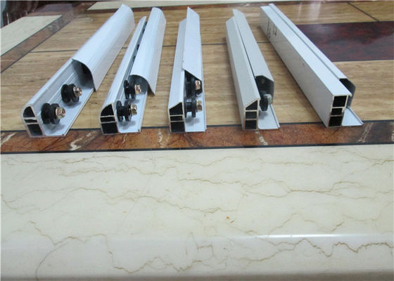 Voie ferroviaire en aluminium de sécurité de position ferme pour le gril invisible de sécurité