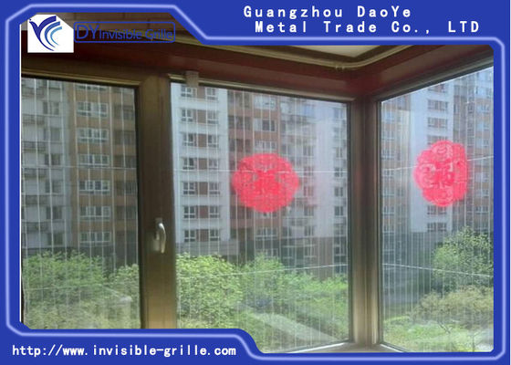 Le gril invisible moderne a ajouté des rôles incorporent les grils invisibles d'une fenêtre de système d'Anti-cambriolage