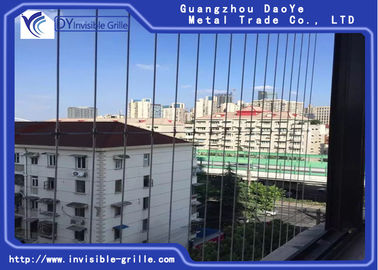 Sortie de secours facile de but de conception moderne de gril invisible multi de balcon