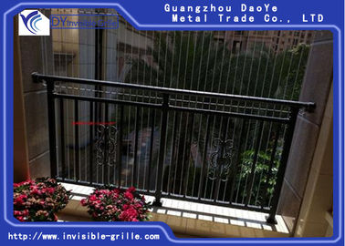 Matériel invisible d'acier inoxydable de sécurité de gril d'anti balcon durable de rouille