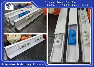 A8 nouveau modèle Aluminium Rail Track Singapour comme le cadre en aluminium de gril invisible