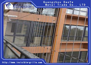 Gril invisible imperméable de sécurité anti Utraviolet pour le bâtiment ayant beaucoup d'étages