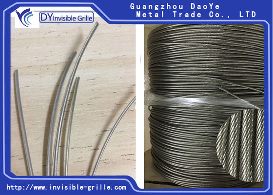 Résistance de la rouille invisible de diamètre du fil 3.5mm d'acier inoxydable des grils 304