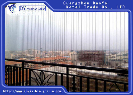 Le gril invisible Chrome de fenêtre en acier a enduit du nano