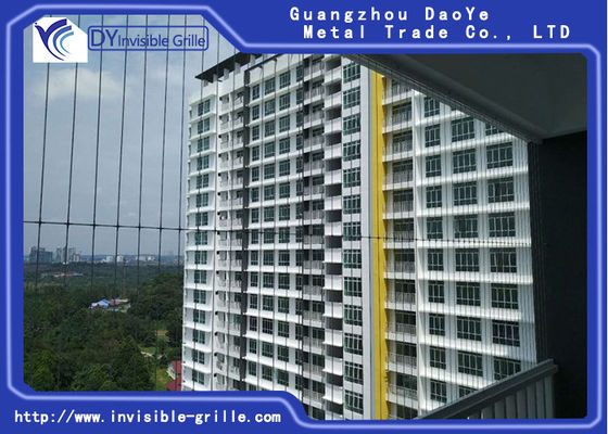 Gril invisible de balcon d'esthétique de la vis 3.0mm de GI