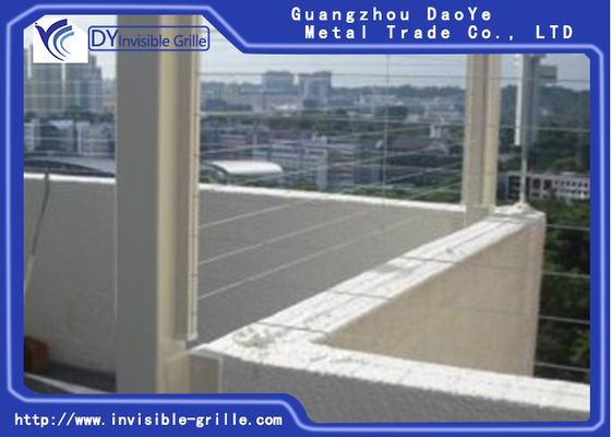 gril invisible 170KG de résistance d'anti fenêtre de la rouille 3m/Set