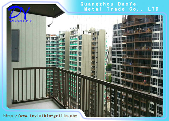 Gril invisible de balcon de câble rouille inoxydable de fil d'anti pour la sécurité des enfants