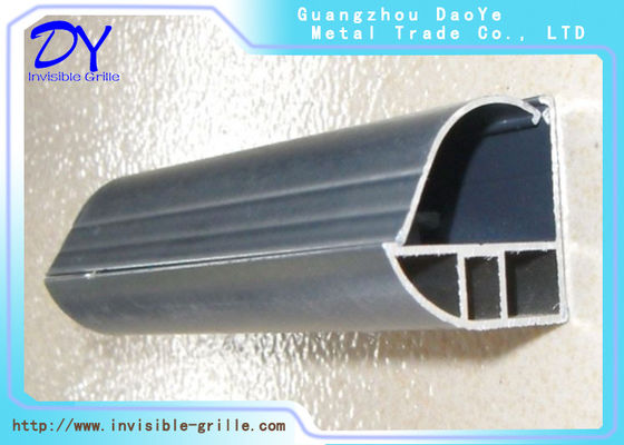 Gril en aluminium poli de fil d'acier de protection de voie ferroviaire invisible