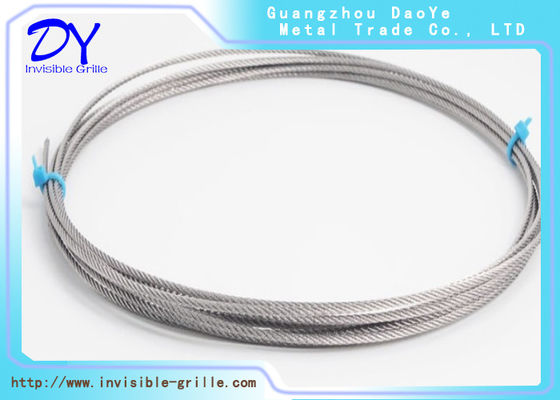 L'acier inoxydable de protection invisible de balcon câble la distance Gap de 5cm