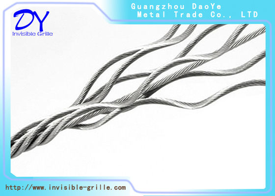 Gril invisible 3.0mm de sécurité du nano 316 rouille inoxydable de fil d'anti