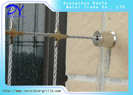 20mm 316 accessoires invisibles de gril de couloir de fil d'acier inoxydable