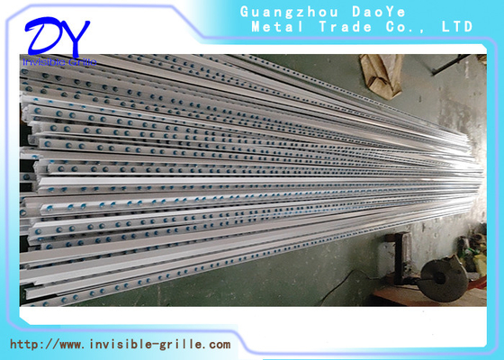 voie ferroviaire en aluminium AG3 de 2.0mm pour le gril invisible de construction de sécurité de balcon